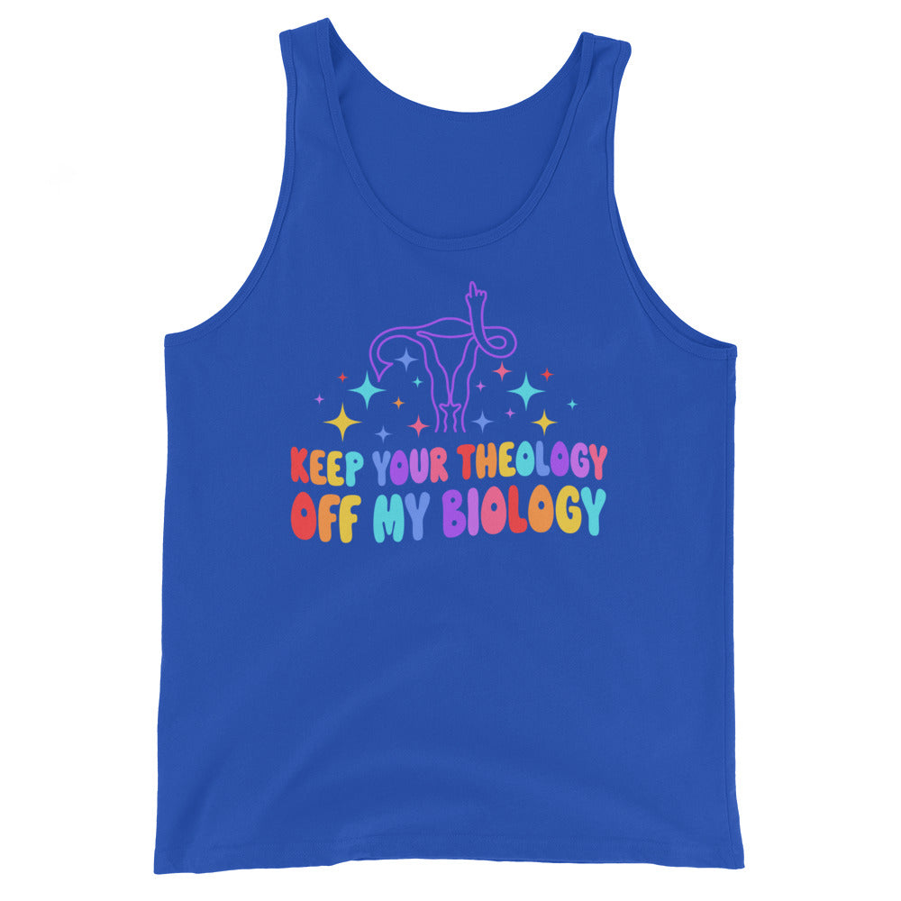 Keep your theology - Unisex Tank Top