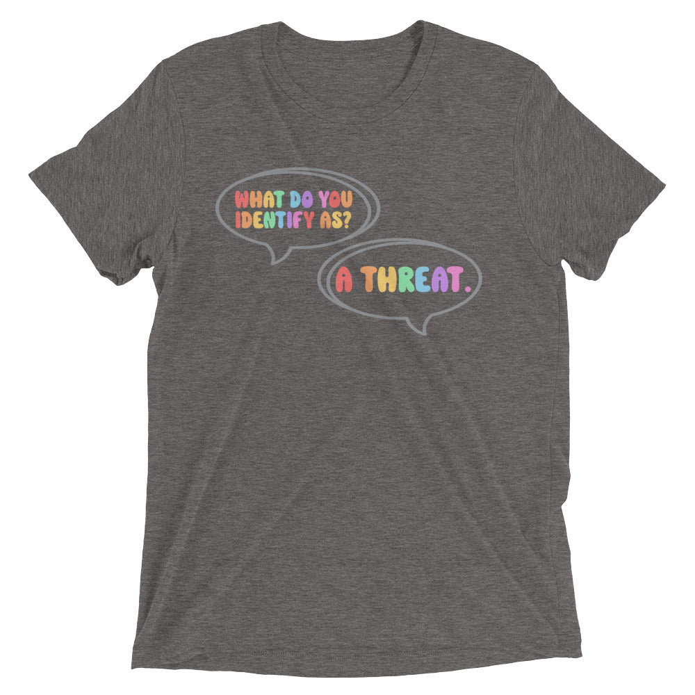 What do you identify as? - Short sleeve t-shirt