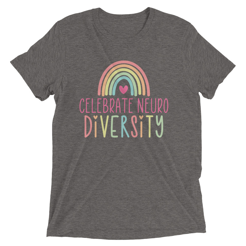 Celebrate Neurodiversity - Short sleeve t-shirt