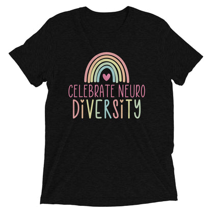 Celebrate Neurodiversity - Short sleeve t-shirt